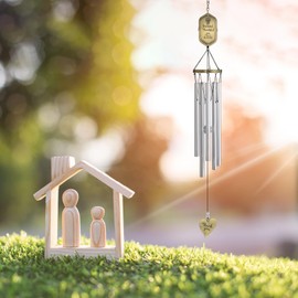 Thank You Wind Chimes with Tree of Life - 31" Retirement Gift,Thoughtful Thank You Gift for Women, Friends, Coworkers,Grandparents,Neighbors, Appreciation Gifts in Exquisite Box.