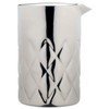 PIAZZA Mixing Glass Double Wall In Acciaio Satinato 535Ml