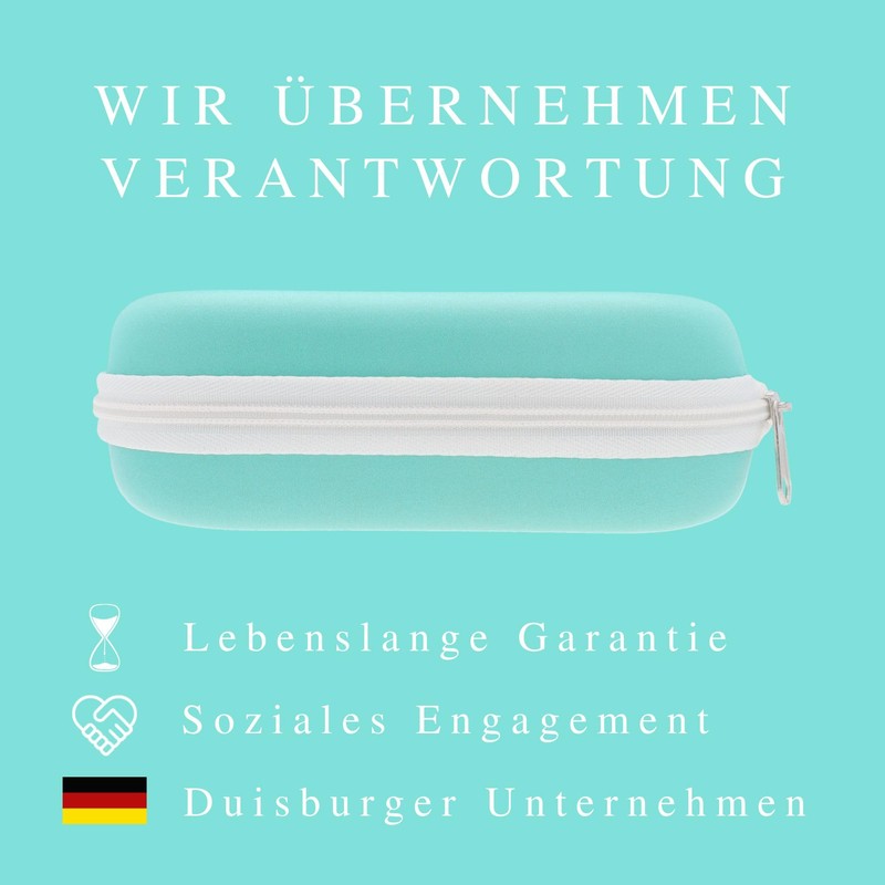ActiveSol Baby Extra Large Glasses Case for Hingeless Glasses Hard
