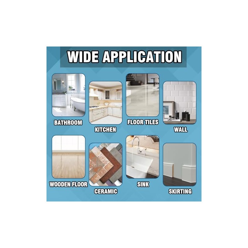 Construction Adhesive Heavy Duty, Cement Glue for Concrete, Floor, Wall,