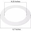 For Ring 8 Pack Matte White Goof Trim Ring for