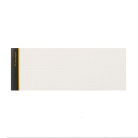 Maruman N162 Bloc de notas con rayas de nemosina, largo, juego de 10