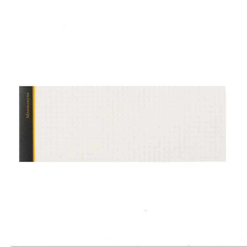Maruman N162 Bloc de notas con rayas de nemosina, largo,