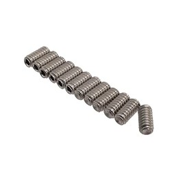 YJB PARTS Inch Standard (#4-40UNC) String Height Adjustment Thread, Stainless Steel (1/4")