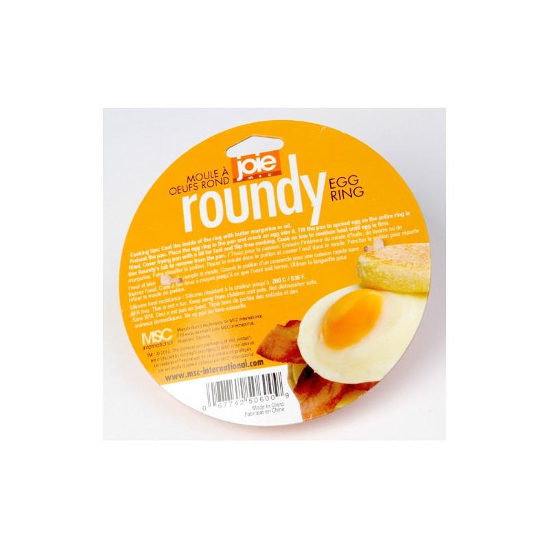 MSC International Jo!e Roundy Egg Ring Forms, 6-Pack
