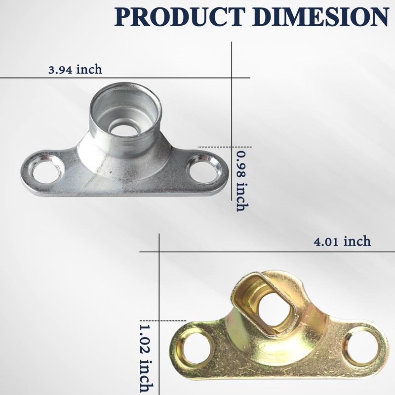 Covnikyer Tailgate Hinge Kit with Bush Cover Compatible with Ford