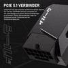 EZDIY-FAB PCIe 5.1 Adapter 600W 12+4pin, 16pin 12VHPWR GPU Plug,