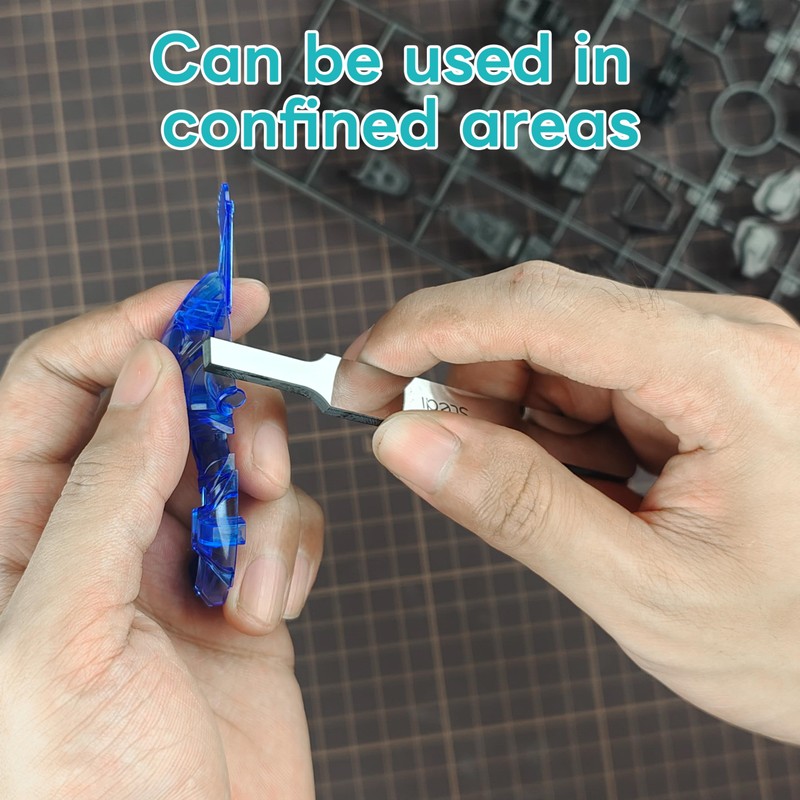 Stedi Glass File for Plastic Model, Dedicated for Gate Processing,