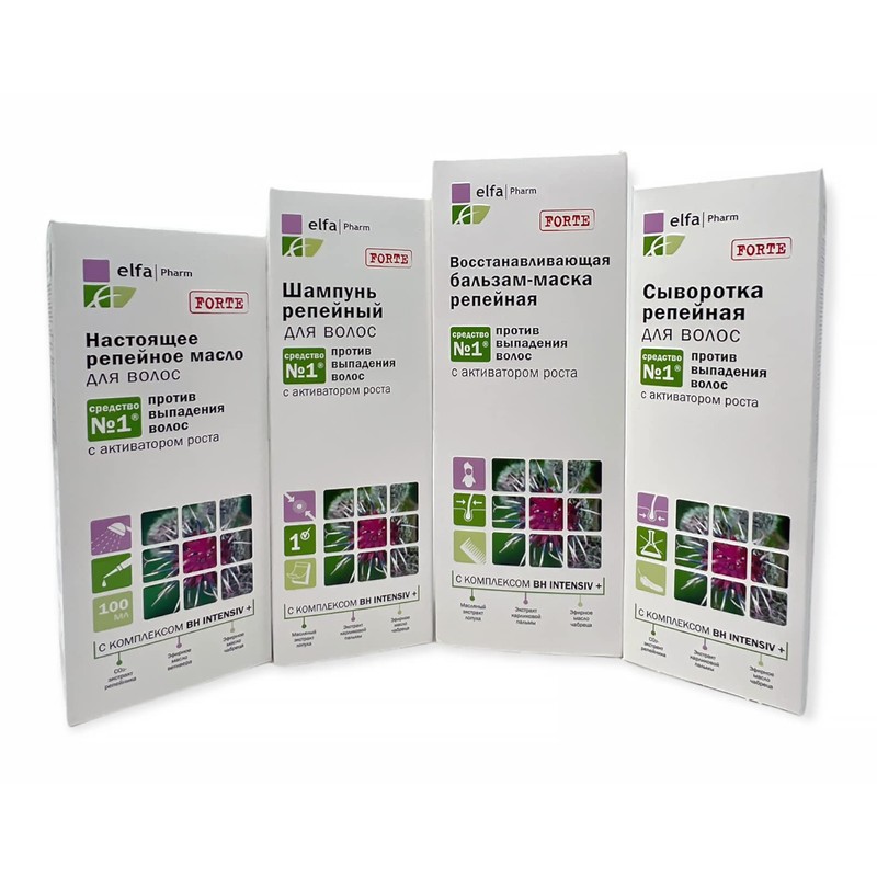 Klette Shampoo mit BH intensiven + Komplex, Haar Wachstum, gegen