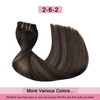 Sweetmet Pro2.0 Clip in Hair Extensions Real Human Hair 22inch