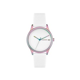 Lacoste Falda Women's 3H Quartz Watch, Silicone Wristband, Water Resistant up to 5ATM/50 Meters, Chic and Easy-to-Wear Timepiece for Her, 36mm