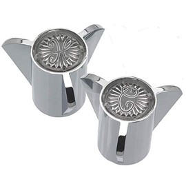 DANCO Durable Metal Constructed Handles for Sayco Faucets, Chrome, 1-3/8-Inches x 2-Inch, 1-Pair (88084)