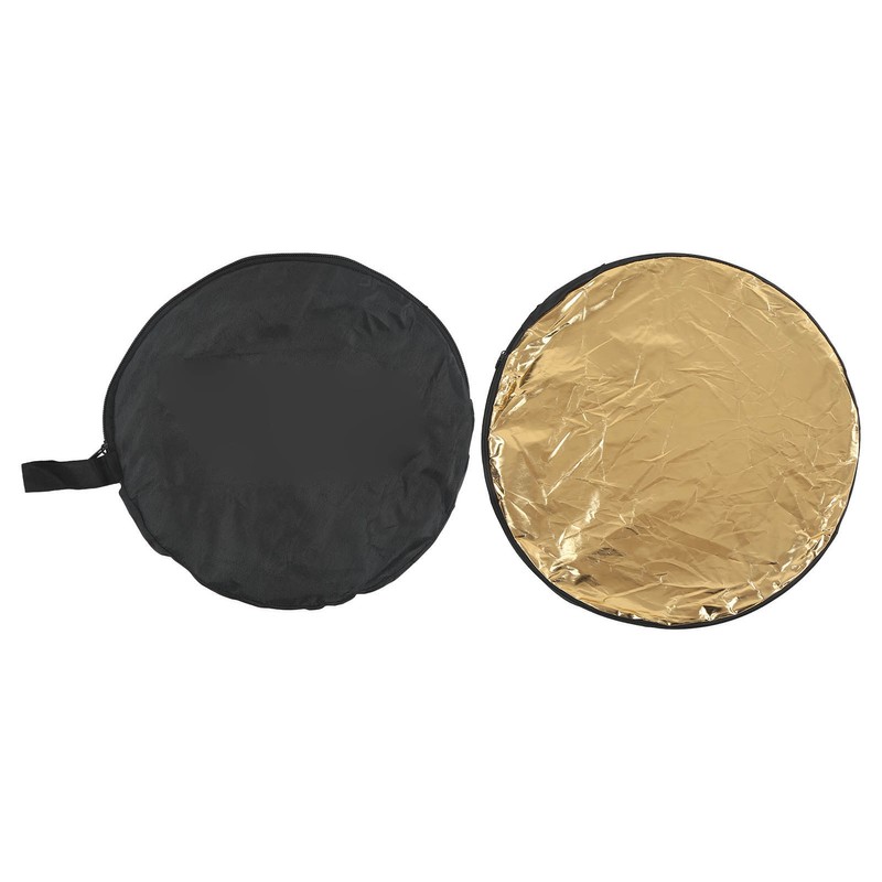 PULUZ 5 in 1 Light Reflectors with Translucent Silver Gold