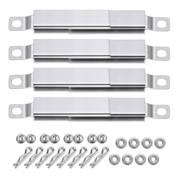 GFTIME Universal Crossover Tubes 13cm-24cm Adjustable Replacement for Charbroil, Outback,