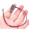 Tiardey 2pcs Voltage Tester,2.5V-30V Mini Digital DC Voltmeter with 0.28