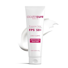 CICATRICURE - Protector Solar FPS 50 y Pantalla Solar. Crema con accin humectante e hidratante con proteccin UVAUVB, para uso en cara y cuerpo,...    