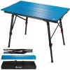 VILLEY Portable Camping Table Lightweight Aluminum Folding Beach Table for