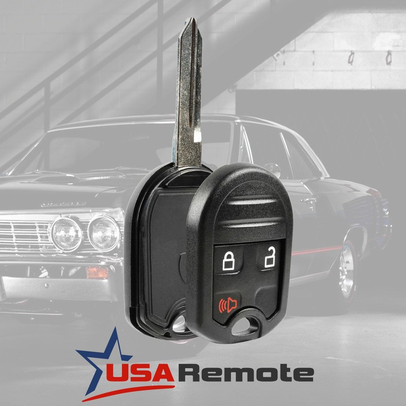 Key Fob Keyless Entry Remote Shell Case & Pad fits