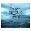 The cure for anything is salt water Sticker Decal Waterproof
