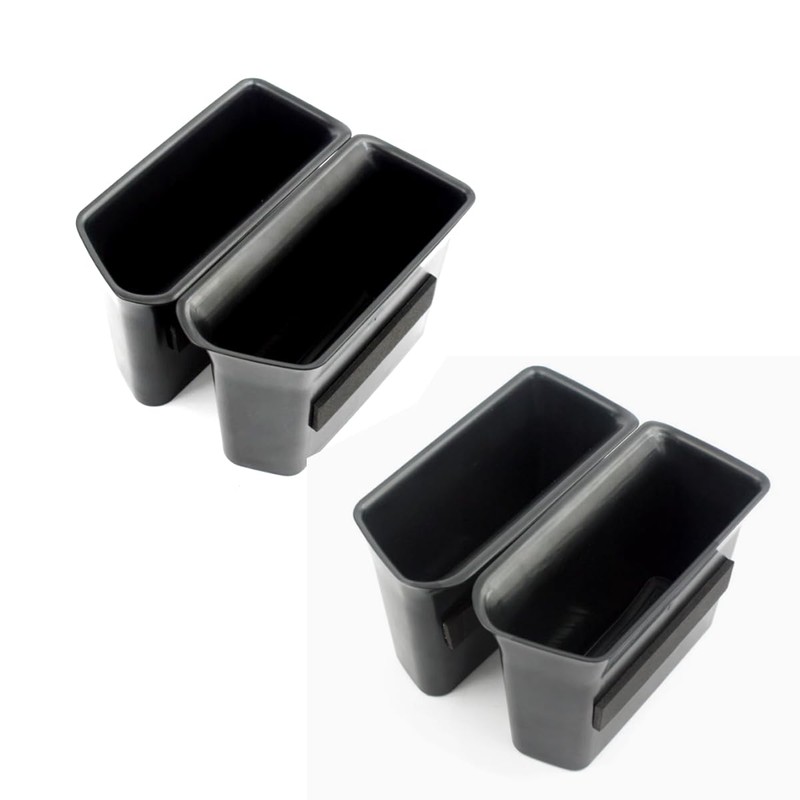 TLIFORT Armrest Container Door Handle Storage Organizer Box Tray for
