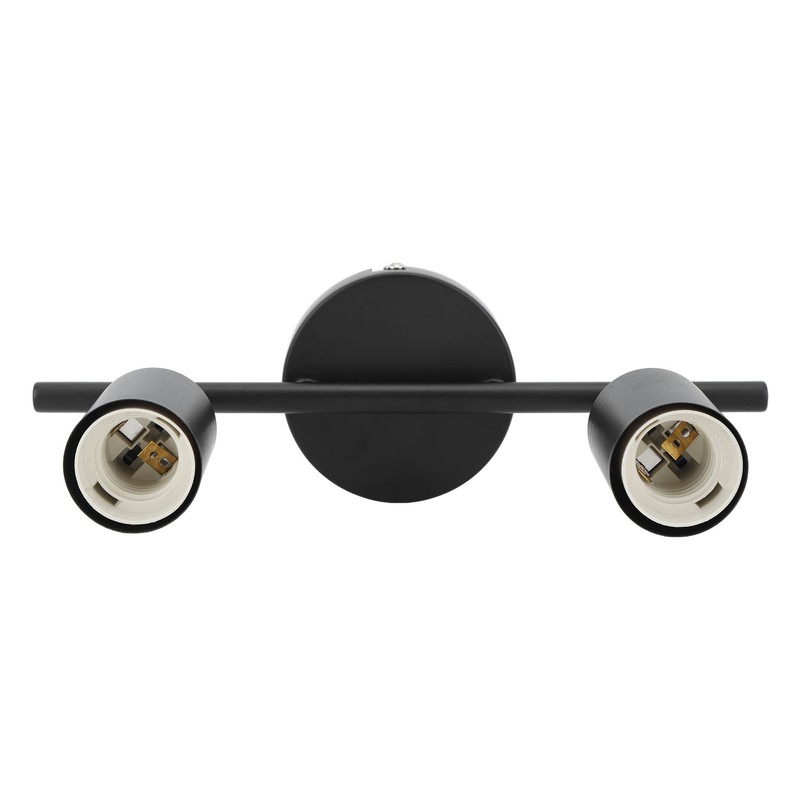 Flush Mount Ceiling Track Light Holder 2 Light Rotating Adjustable