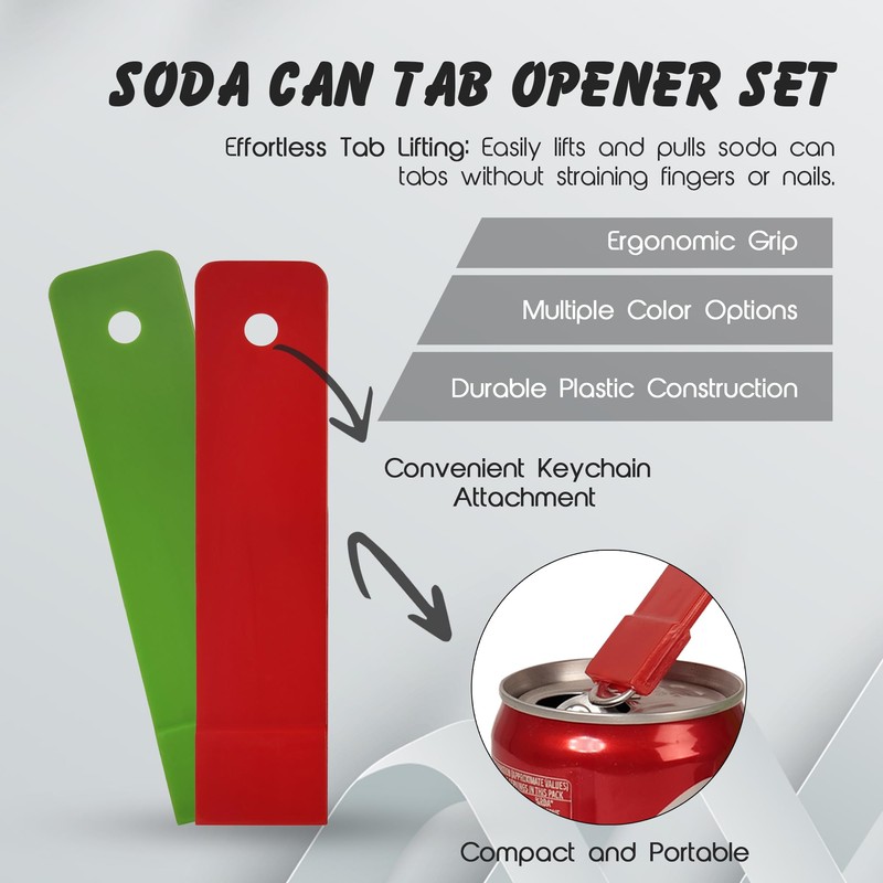 Pop Can Opener – 4 Pack Beer Can Opener, Soda