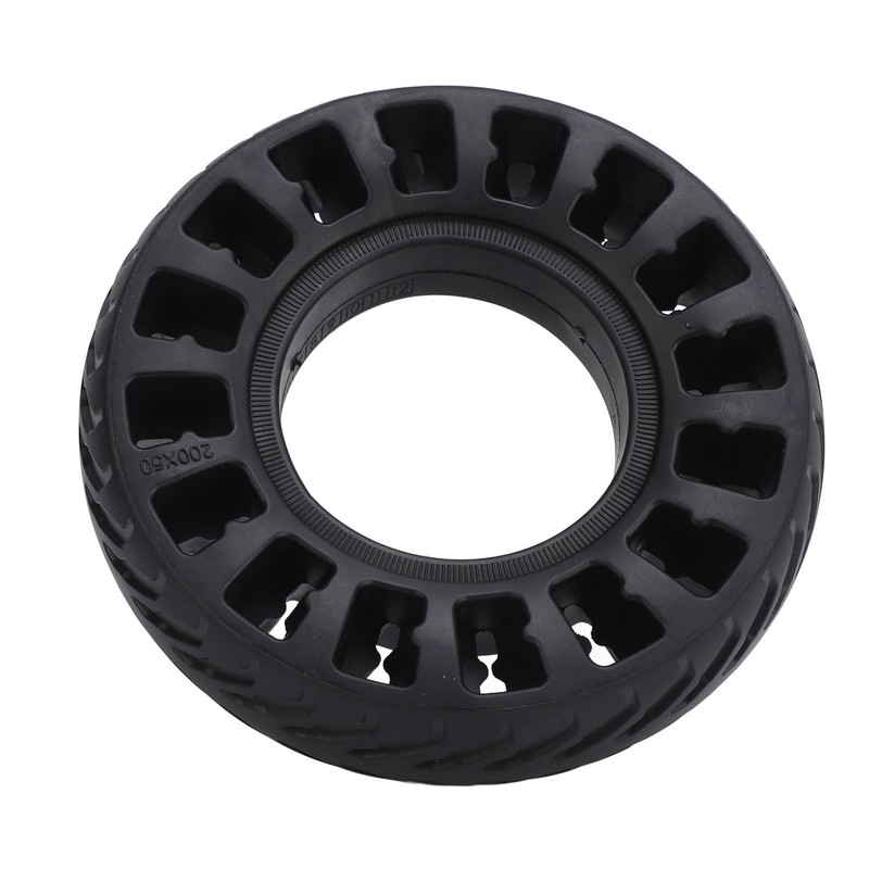 Electric Scooter Tire Professional 200x50 Rubber Solid Wheels Replacement Tire