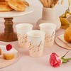 8 Bride to Be Cups, Hen Party Paper Cups, Gold