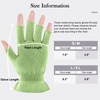 MIG4U Fingerless Moisturizing Gloves, Half Finger Touchscreen Beauty Glove for