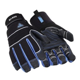 RefrigiWear Frostline Waterproof Fiberfill Insulated Gloves (Black, Medium)