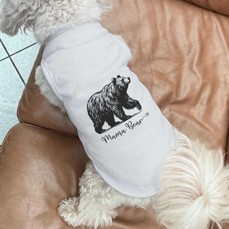 'Mama Bear' Pet Dog/Cat T-Shirt (PT00152236)