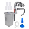 MUWOOB Above Ground Pool Skimmer - Wall Mount & Floating