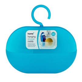 Zale Yardley Shower Caddy, Bathroom Organizer Basket for Baths and Shower Cubicles, Sink Caddy, Hanging Shower Tidy for Storing Soap, Shampoo, Bathroom Accessories (Blue)