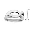 AeraVida Gorgeous Christian Fish Promise Ring | .925 Sterling Silver