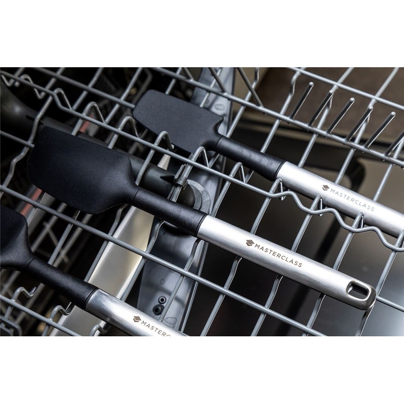 MasterClass Soft Grip Stainless Steel Jar Spatula