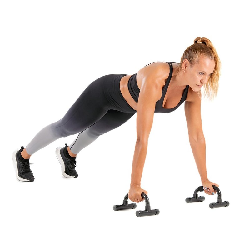 EVERGY Home Push Up Grips (Pair) - Non-slip Push-Up Bars,