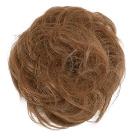 CAISHA by Prettyshop 100% Real Hair Scrunchie Hair Thickening Braid Hair Band Hair Accessories Copper Brown H312c