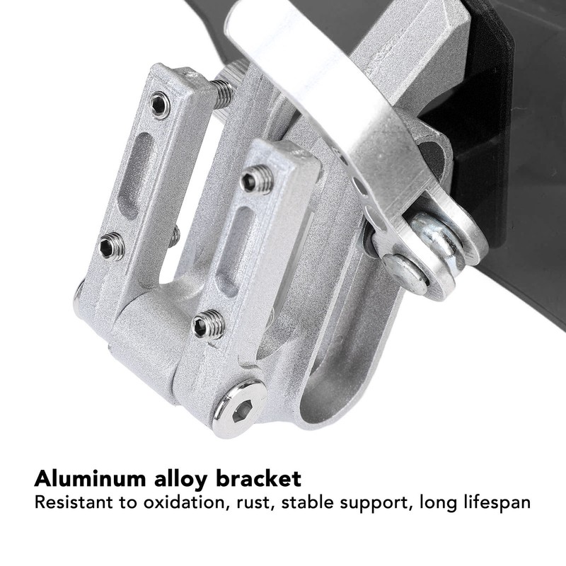 Motorcycle Windshield Acrylic Heightened Adjustable Clip On Wind Deflector Windscreen