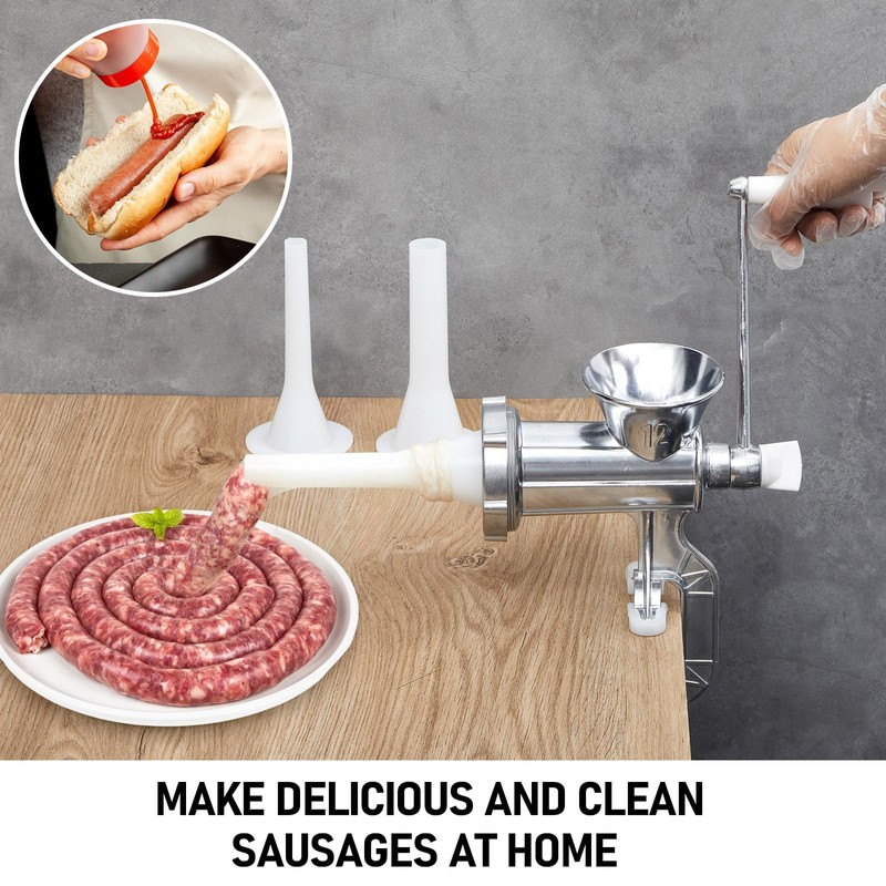 Threlaco Sausage Stuffer Maker Machine Meat Filling Kitchen Machine for