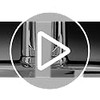 Delta Foundations Chrome Kitchen Faucet, Contemporary 3 Hole Kitchen Sink
