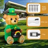 SHDEJTG 4 Ft St Patricks Day Inflatables Outdoor Decorations, Blow