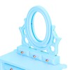 1:12 Scale Dollhouse Toilet Table High Simulation Wooden Miniature Dressing