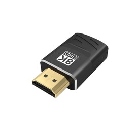 Safe Japanese Company HDMI 2.1 48Gbps 8K @ 60Hz 4K @ 120Hz HDMI Male to HDMI Female 90 Degree 270 Degree Multi Display Aluminum Alloy 24K Gold Plated Port Lightweight Compact lb-a13 (B Type, 1 Piece)