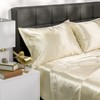 Baltic Linen - 361129150 Satin Luxury Sheet Set Queen Ivory