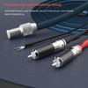 Monosaudio High End Tonearm Cable Phono Cable 1M OFC Silver-Plated