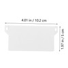 BIUDECO Vertical Blind Bottom Plates Pack Plastic Curtain Bottom Plates