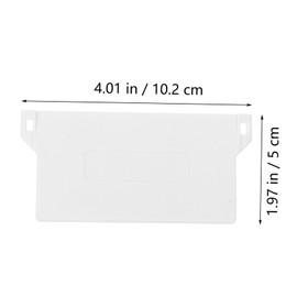 BIUDECO Vertical Blind Bottom Plates Pack Plastic Curtain Bottom Plates for Blinds