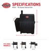 Char-Griller® Durable Polyester Grill and Smoker Cover with Waterproof Material,