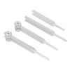 Resonance Tuning Forks Healing Set C128Hz 384Hz C256Hz OM136.1Hz Weighted