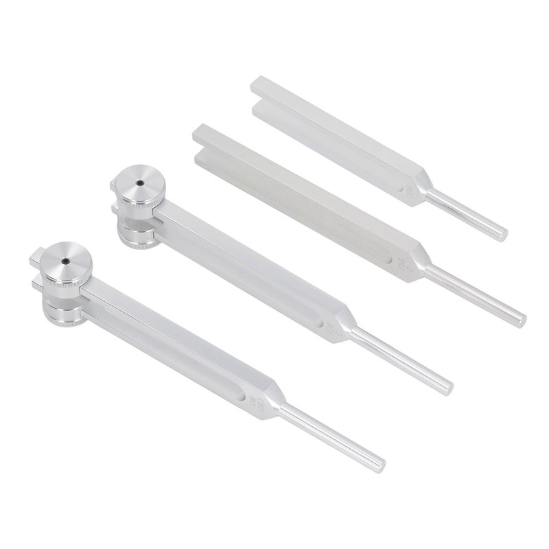 Resonance Tuning Forks Healing Set C128Hz 384Hz C256Hz OM136.1Hz Weighted